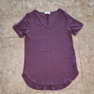 Purple Pull-Over Top